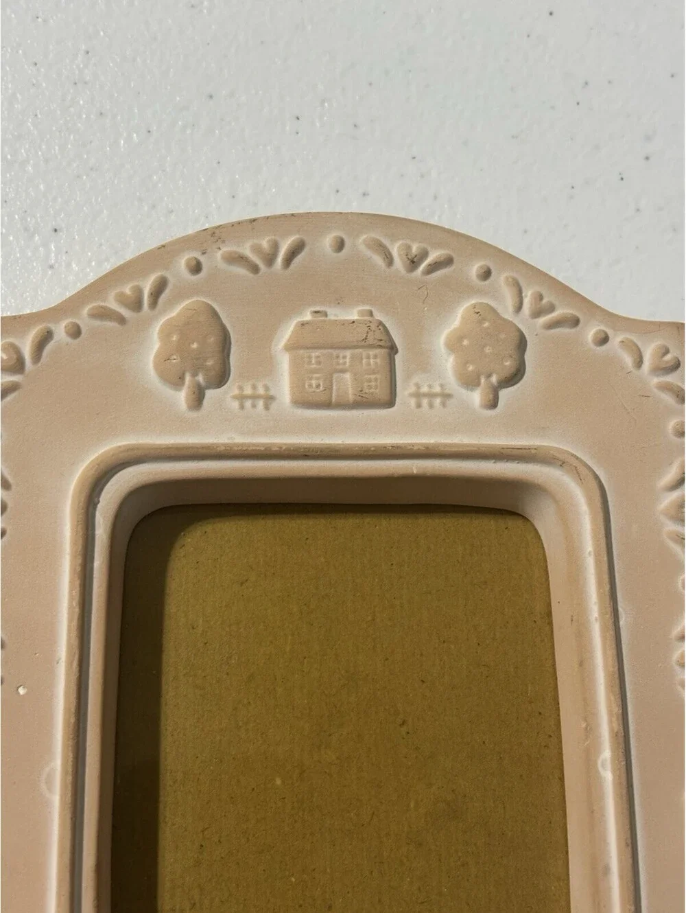 Vintage Terra Cotta Cottage Core Picture Frame 3x5 NWOT Gramma’s House